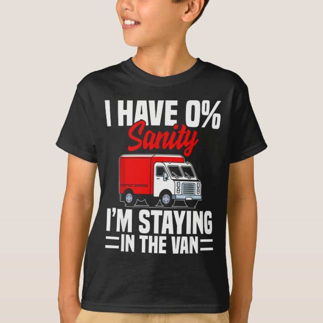 Camiseta I'm Staying In Tha Van Phasmophobia Funny Gamer Me (Frente)