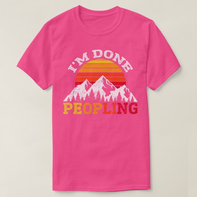 Camiseta Im Terminou A Peopling (Frente do Design)