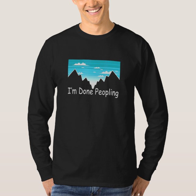 Camiseta Im Terminou A População 2 (Frente)