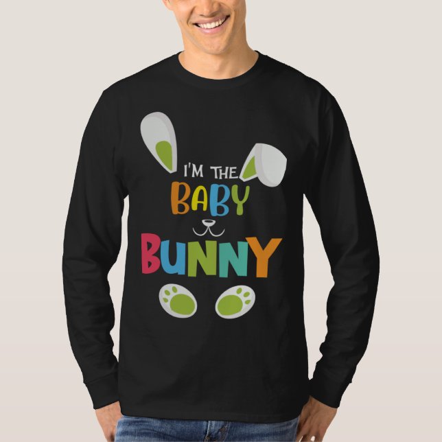 Camiseta I'm the baby bunny funny Easter Bunny (Frente)