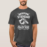 Camiseta I'm The Best Stepdad Crazy Kids Father's Day<br><div class="desc">I'm The Best Stepdad Crazy Kids Father's Day Gift. Perfect gift for your dad,  mom,  papa,  men,  women,  friend and family members on Thanksgiving Day,  Christmas Day,  Mothers Day,  Fathers Day,  4th of July,  1776 Independent day,  Veterans Day,  Halloween Day,  Patrick's Day</div>