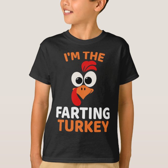 Camiseta I'm The Farting Turkey  (Frente)