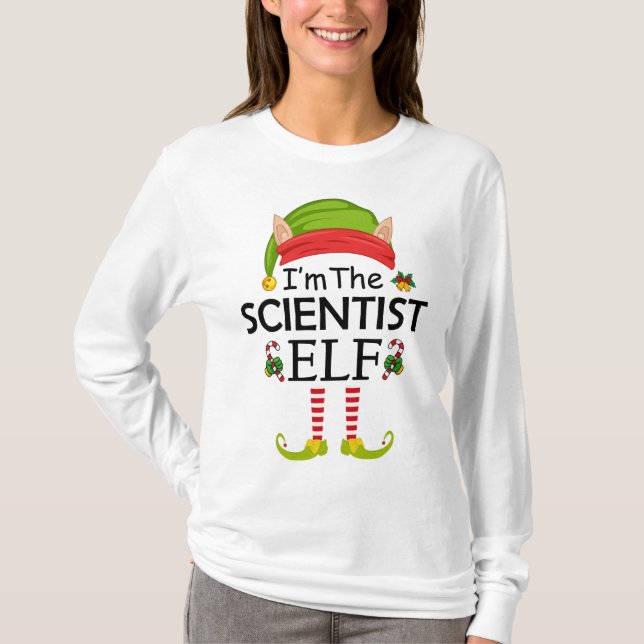 Camiseta I'm The Scientist Elf (Frente)