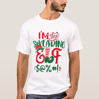 Camiseta I'm The Swearing Elf Christmas