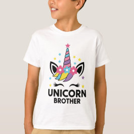 Camiseta I'm The Unicorn Brother Kids Birthday T-Shirt