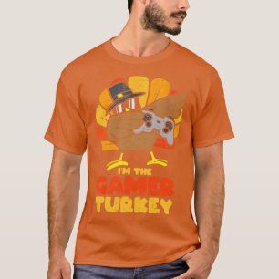 Camiseta IM: Turquia Dabbing Turkey Gaming Controller Tha