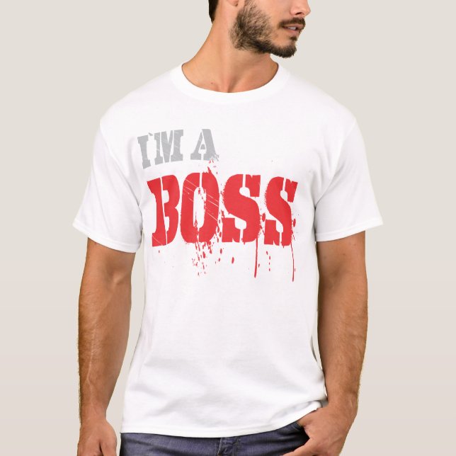 Camiseta Im um chefe (Frente)