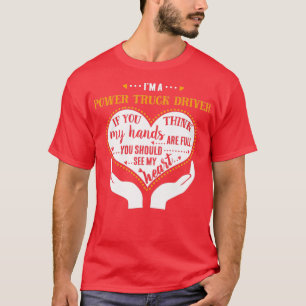 Camiseta Im Um Driver De Caminhão De Energia Um Driver De C