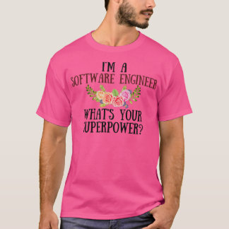 Camiseta Im Um Engenheiro De Software Que Superpotência É S