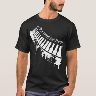 Camiseta Im Um Keyboard Player Keyboard Rock