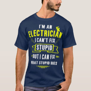 Camiseta Im Um Natal Para O Trabalhador Elétrico