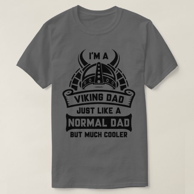 Camiseta Im Um Pai Viking (Frente do Design)