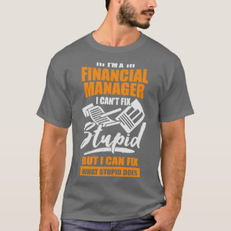Camiseta Im Um Presente De Gerente Financeiro