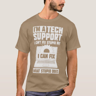 Camiseta Im Um Presente De Suporte Técnico