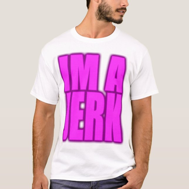 Camiseta IM uma dança de empurrão do empurrão do jerkin do (Frente)