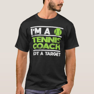 Camiseta Im Uma Ideia De Instrutor De Tênis De Treinador Tê