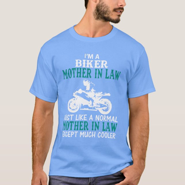 CAMISETA IM, UMA MÃE BIKER NA LEI (Frente)