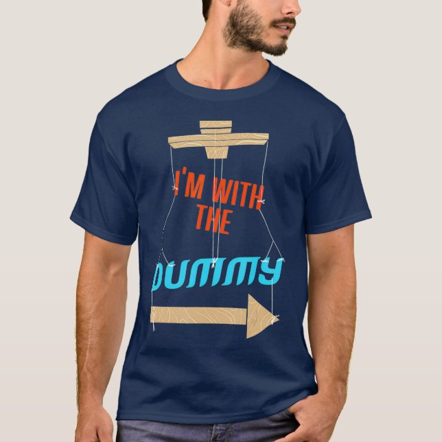 Camiseta Im With The Dummy Ventriloquist (Frente)