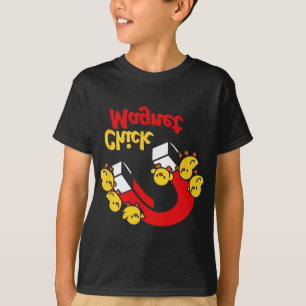 Camiseta Ímã de Frango da Páscoa Piada Engraçada de Galinha