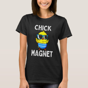 Camiseta Ímã de Galinha Páscoa Fofa Galinha Bebê Meninos