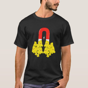 Camiseta Ímã de Galinha Páscoa Trocadilho Domingo de Páscoa