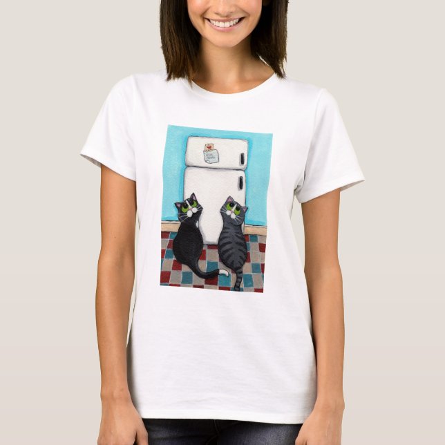 Camiseta Imã de geladeira Longa (Frente)