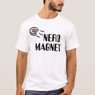 Camiseta ímã do nerd