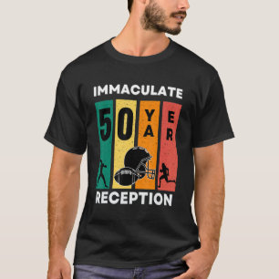 Camiseta Imaculado 50 anos de recepção Engraçado 50. º aniv