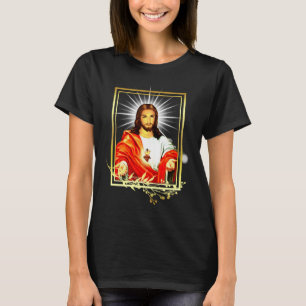 Camiseta Imaculado Jesus Cristo Jesus Santíssimo Católico