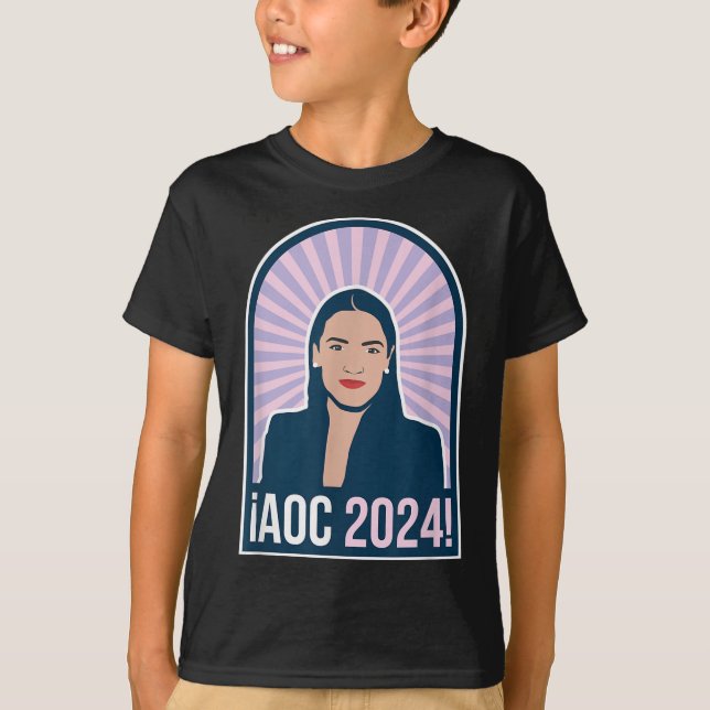 Camiseta Imagem Americana Aoc 2024 (Frente)