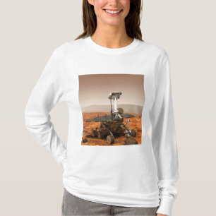 Camiseta Imagem artística de Mars Rover