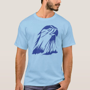 Camiseta Imagem azul do falcão