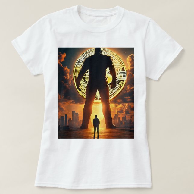Camiseta Imagem Bitmoeda (Frente do Design)