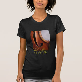 Camiseta Imagem bonita do violino por Leslie Harlow