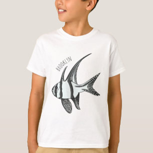 Camiseta Imagem cartoon de cartoon de Banggai
