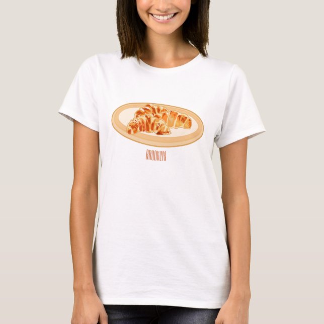 Camiseta Imagem croissant (Frente)
