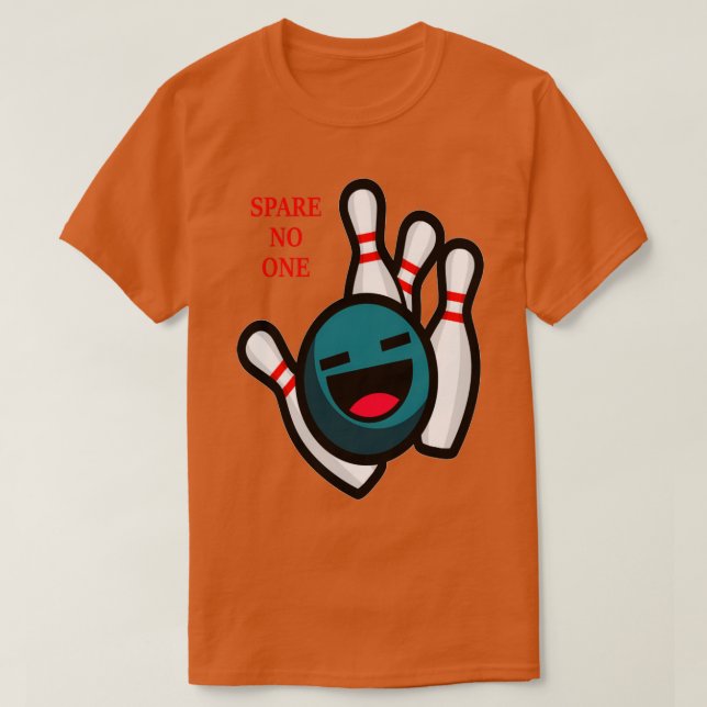 Camiseta Imagem da Boliche do No One Spare (Frente do Design)