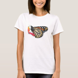 Camiseta Imagem da Borboleta Monarch