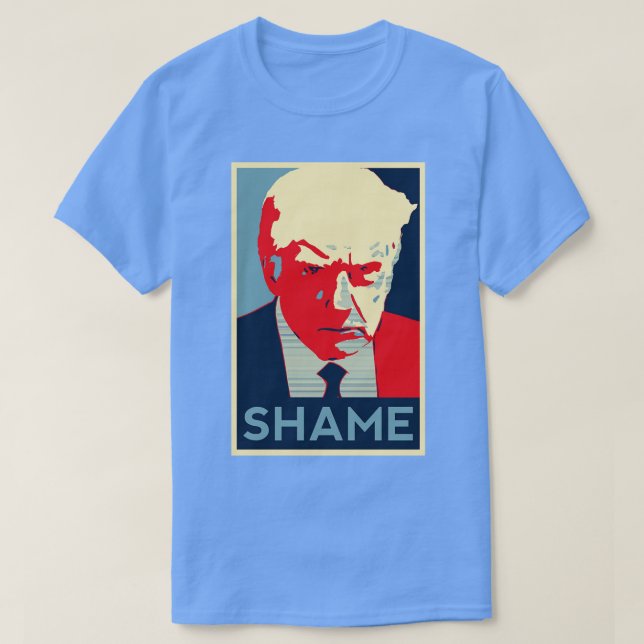 Camiseta imagem da caneca Shame Obama HOPE (Frente do Design)