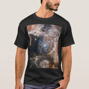 Camiseta Imagem da Nebula Tarantula do JWST