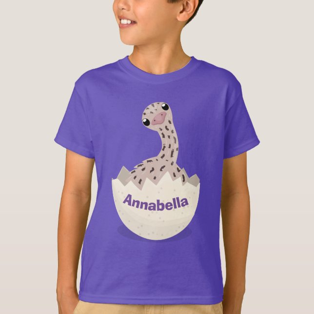 Camiseta Imagem de desenho animado de biberão (Frente)