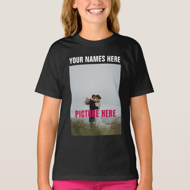Camiseta Imagem de Foto Personalizada (Frente)