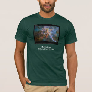 Camiseta Imagem de Hubble - coluna e jatos 901/902
