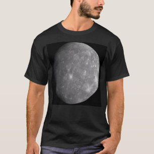 Camiseta Imagem de Mercúrio Real - Artesanato de Espaço do