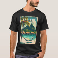 Imagem de Tahiti Viagem Art Vintage