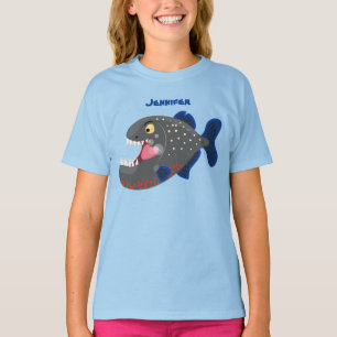 Camiseta Imagem de uma piranha engraçada e famosa