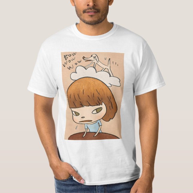 Camiseta Imagem de Yoshimoto nara (Frente)
