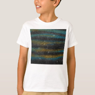 Camiseta Imagem do amarelo e do brilho de turquesa