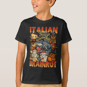 Camiseta Imagem do Brainrot Italiano Halloween C