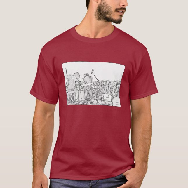 Camiseta Imagem do concerto (Frente)
